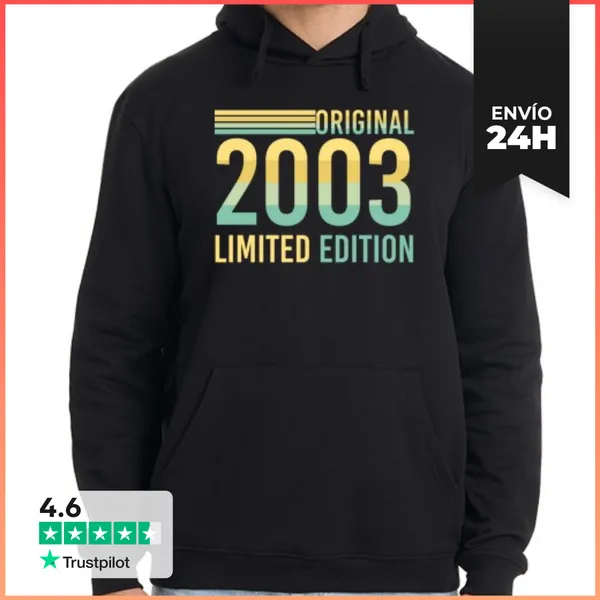 Sudadera Unisex Con Capucha 2003 LaTostadora