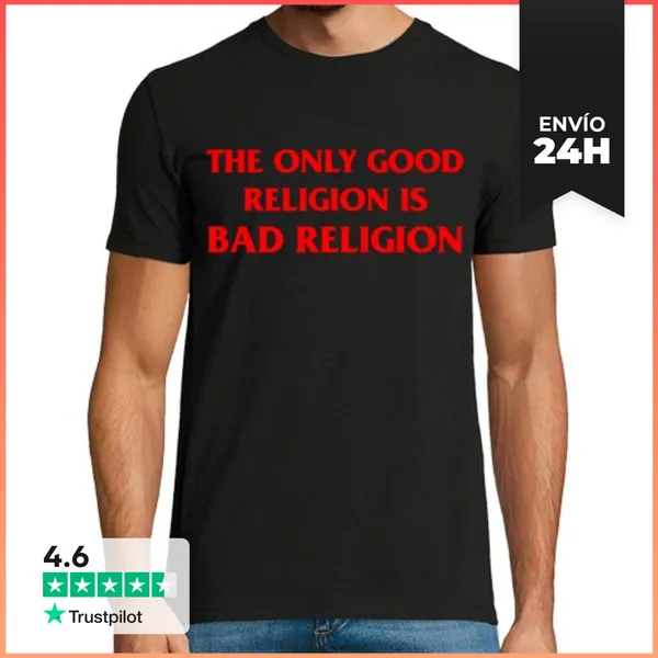 Camiseta Hombre Clásica Good Religion Camiseta LaTostadora