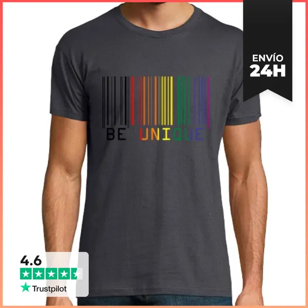 Camiseta Hombre Clásica Be Unique LaTostadora