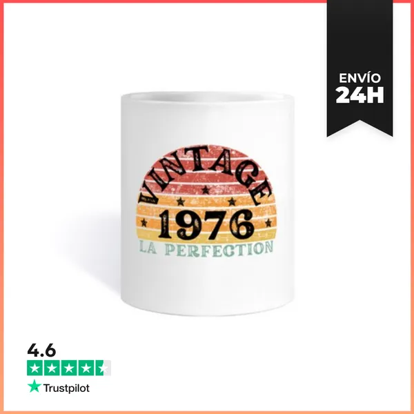 Taza Vintage 1976 Perfección LaTostadora