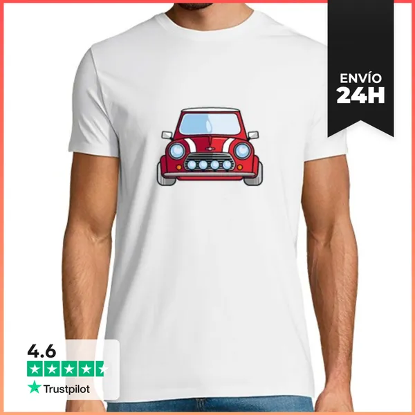 Camiseta Hombre Clásica RED MINI LaTostadora