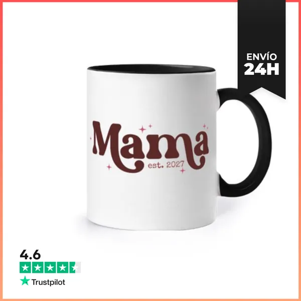 Taza De Colores MAMA EST 2027 LaTostadora