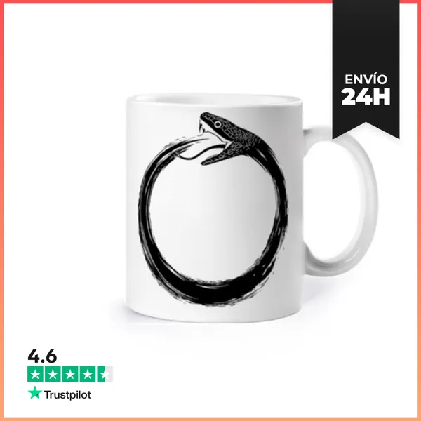 Taza Circulo Serpiente LaTostadora