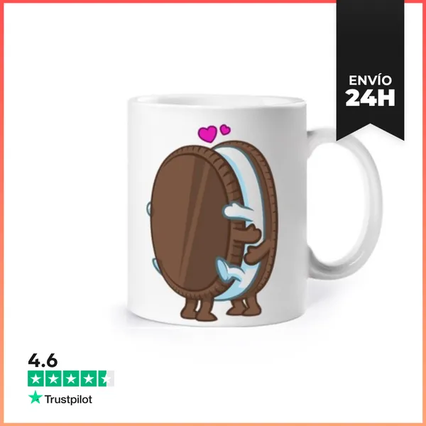 Taza Trio Galletas Regalos Originales Para Novia LaTostadora