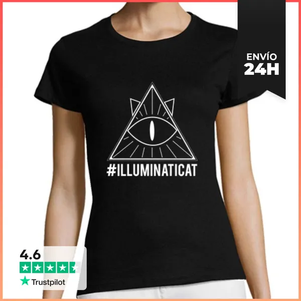 Camiseta Mujer Clásica Illuminaticat LaTostadora