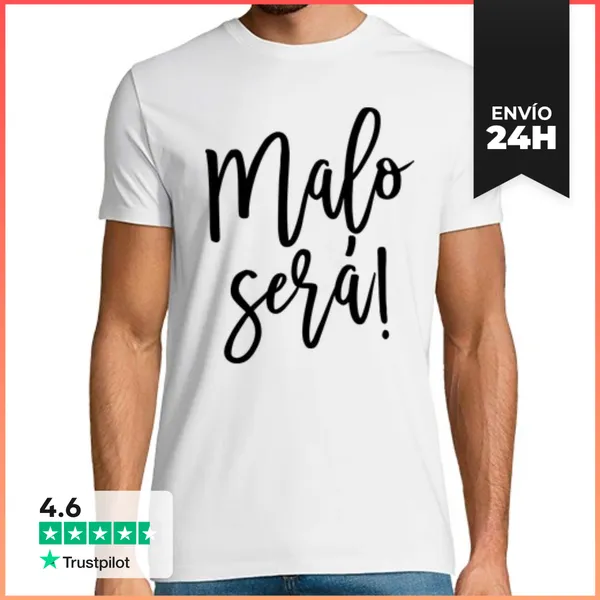 Camiseta Hombre Clásica Frase En Gallego Maloserá LaTostadora