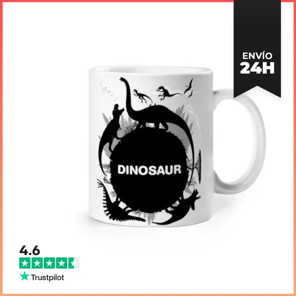 Taza Dinosaurios 360 LaTostadora
