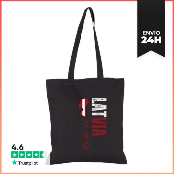 Bolsa De Tela Hecho En Letonia, Orgullo Letón LaTostadora