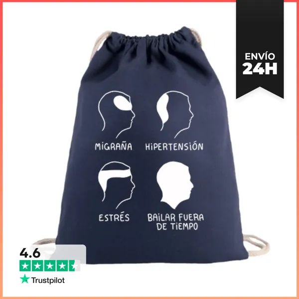 Mochila Saco Con Cuerdas Bailar Fuera De Tiempo LaTostadora