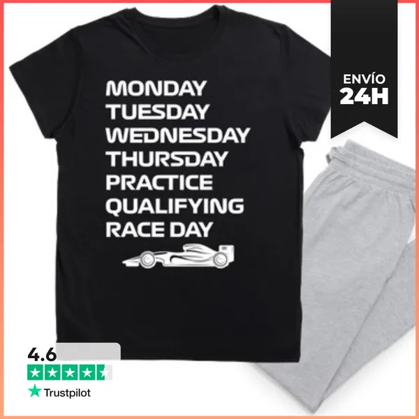 Pijama F1 WEEK PRACTICE QUALIFYING RACE DAY LaTostadora