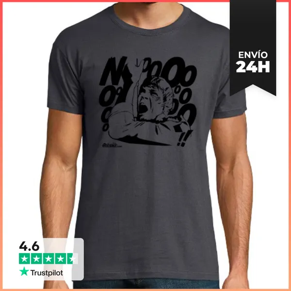 Camiseta Hombre Clásica Luke Skywalker (El Imperio Contraataca)