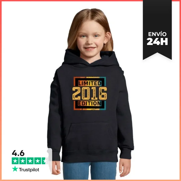 Sudadera Para Niños Con Capucha Edición Limitada 2016 Regalo De