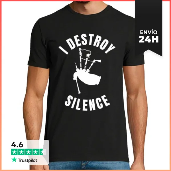 Camiseta Hombre Clásica Regalo De Gaitero LaTostadora