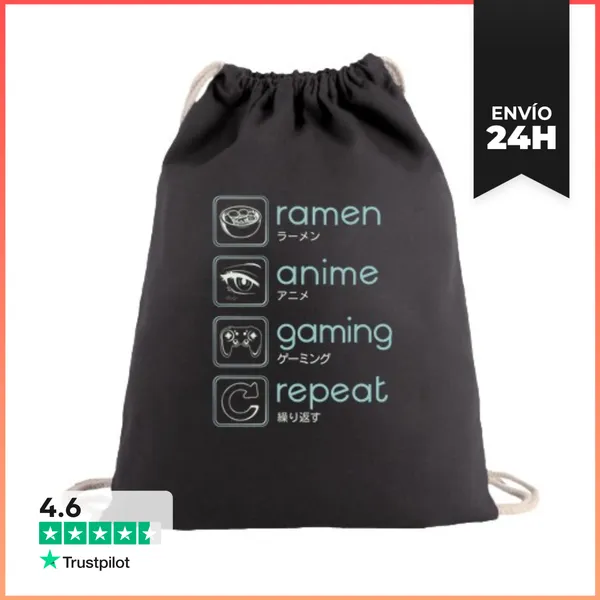 Mochila Saco Con Cuerdas Jugador K Pop Ramen .transmisión De