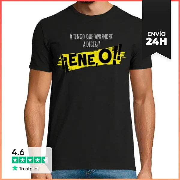 Camiseta Hombre Clásica TENGO QUE APRENDER A DECIR... LaTostadora