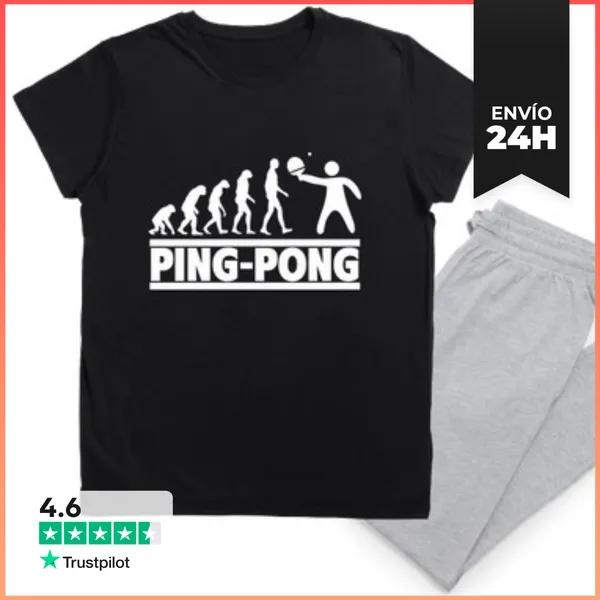 Pijama Tenis De Mesa Jugador De Tenis De Mesa LaTostadora