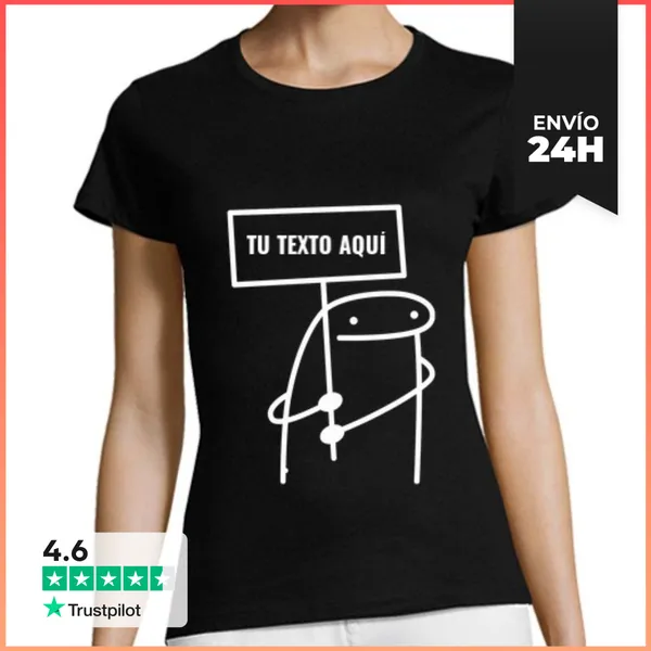 Camiseta Mujer Clásica Meme Personalizable LaTostadora