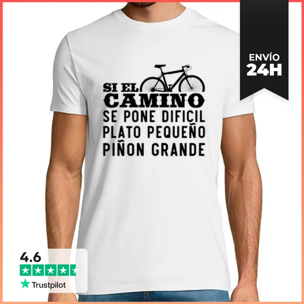 Camiseta Hombre Clásica Ciclista Hombres Regalos Bici Ciclismo
