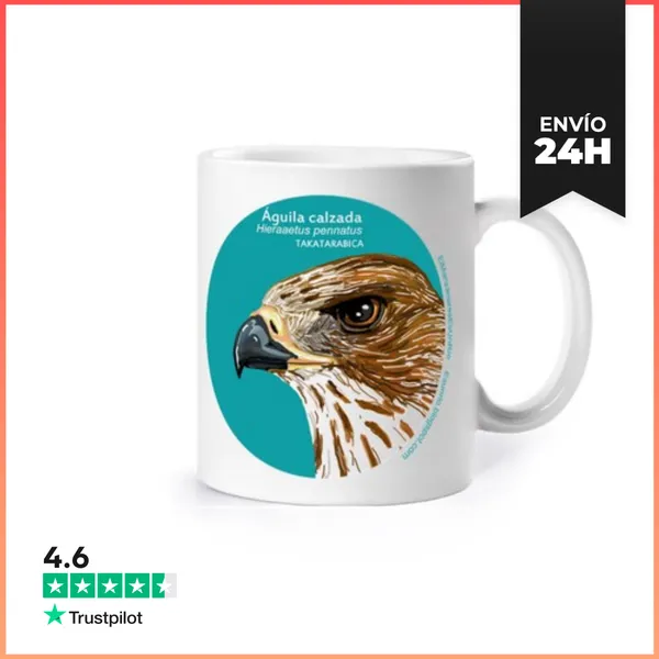 Taza Aguila Calzada Renaturalizado Manzanare LaTostadora