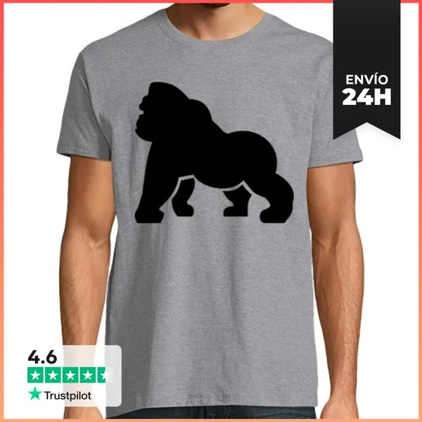 Camiseta Hombre Clásica Big Monkey LaTostadora