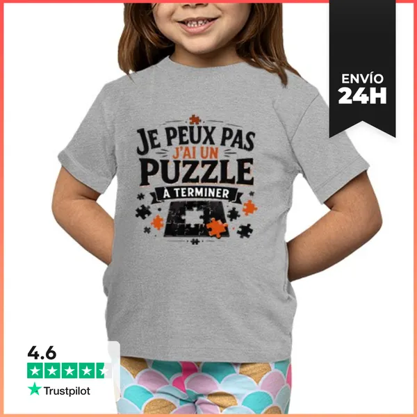 Camiseta Clásica Para Niños No Puedo Tengo Un Rompecabezas Que