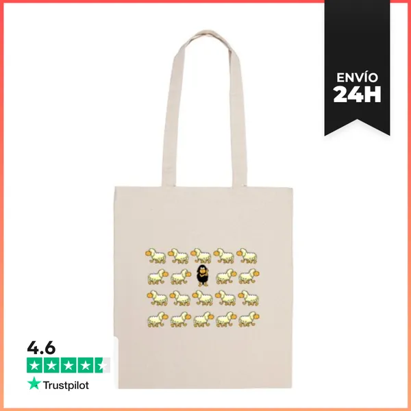Bolsa De Tela Oveja Negra - Se Diferente LaTostadora