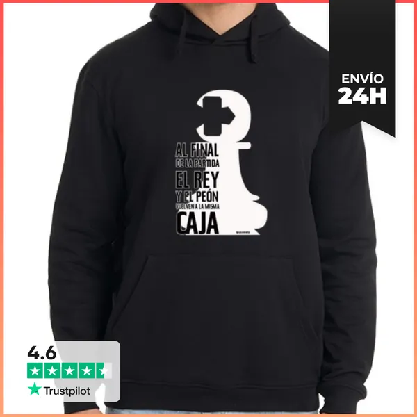 Sudadera Unisex Con Capucha EL PEÓN LaTostadora