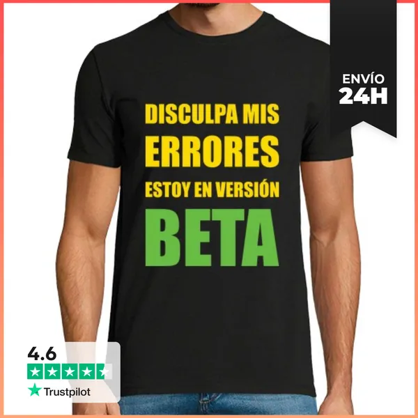 Camiseta Hombre Clásica Versión Beta 2 LaTostadora