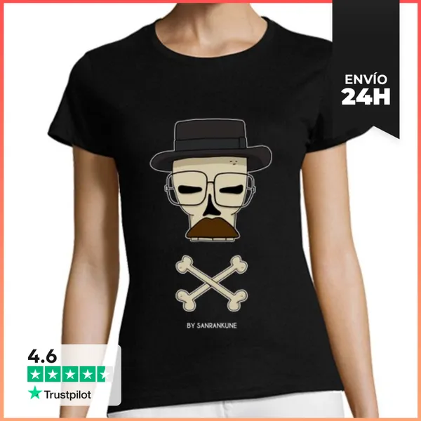 Camiseta Mujer Clásica Dibujo 381368 LaTostadora