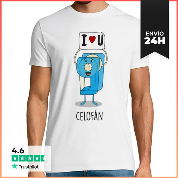Camiseta Hombre Clásica Celofan LaTostadora