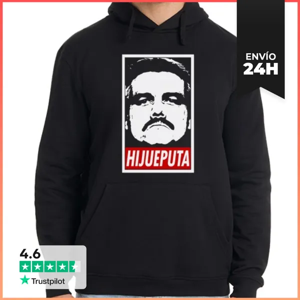 Sudadera Unisex Con Capucha HIJUEPUTA LaTostadora
