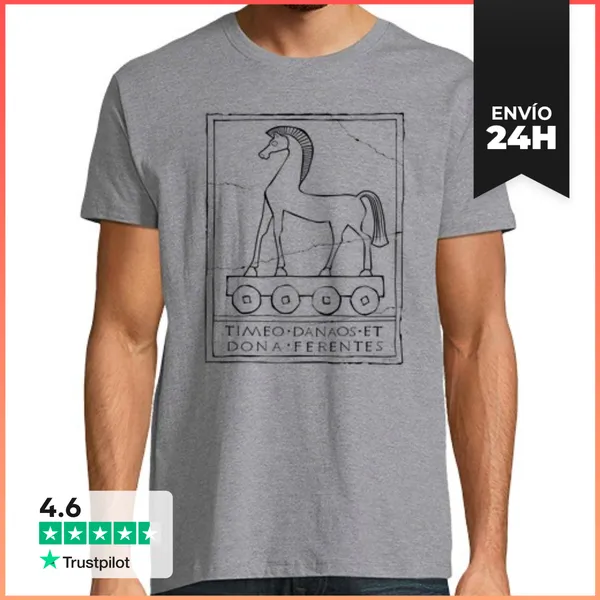 Camiseta Hombre Clásica Even Those Bearing Gifts LaTostadora