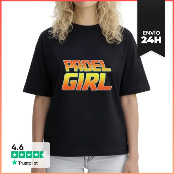 Camiseta Mujer Boxy Regalo De Mamá De Pádel Para Novia Su