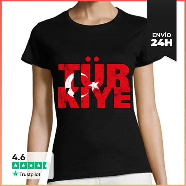 Camiseta Mujer Clásica Turkiye LaTostadora