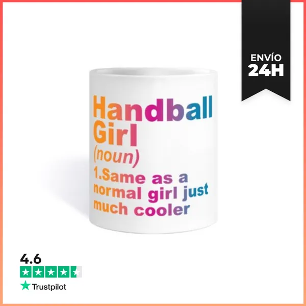 Taza Handball Girl LaTostadora