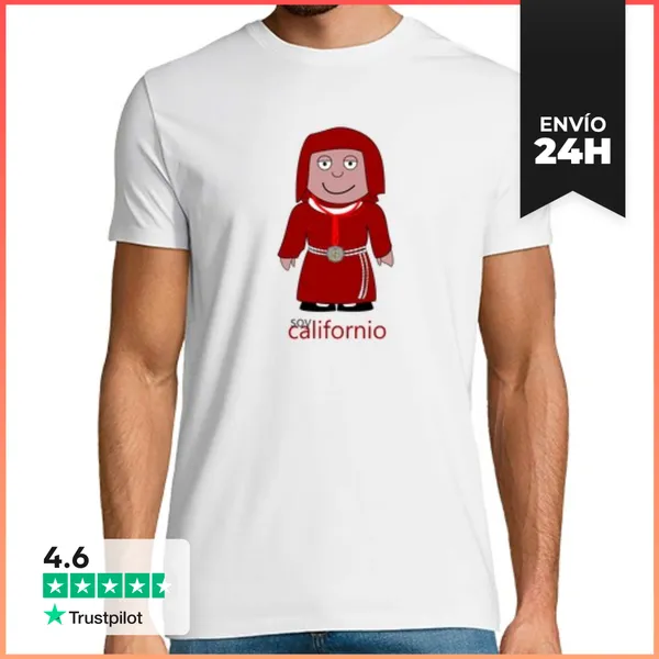 Camiseta Hombre Clásica Soy Californio LaTostadora