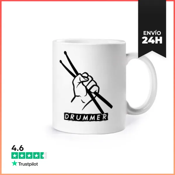 Taza Baterista - Baterista LaTostadora