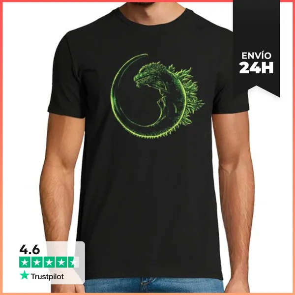 Camiseta Hombre Clásica Alien Kaiju LaTostadora