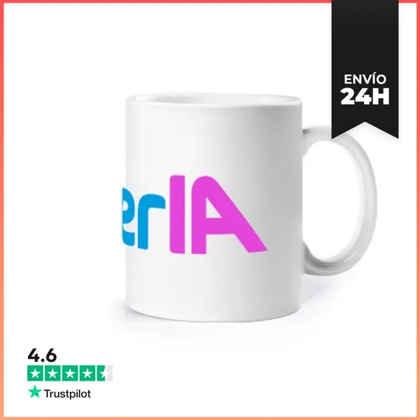 Taza CyberIA - Letras LaTostadora