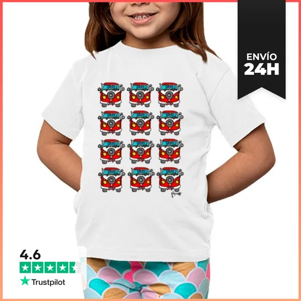 Camiseta Clásica Para Niños Furgos LaTostadora