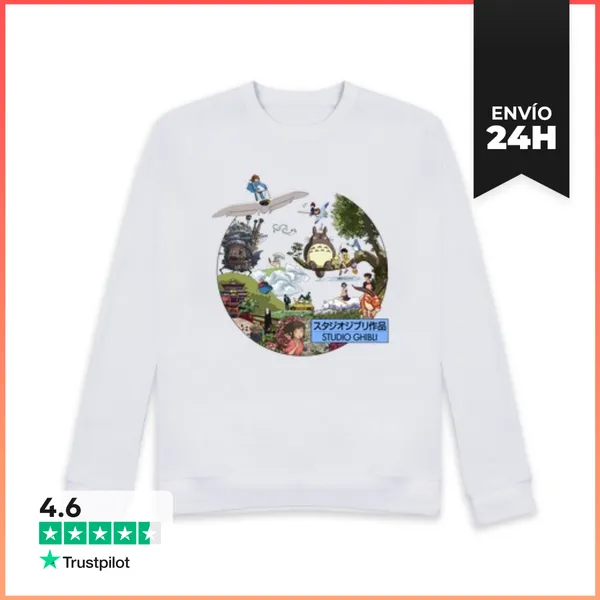 Sudadera Unisex Studio Ghibli II - MorganaArt LaTostadora