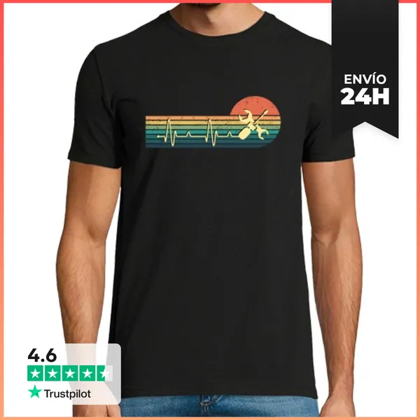 Camiseta Hombre Clásica Vencer El Humor Diy Manitas LaTostadora