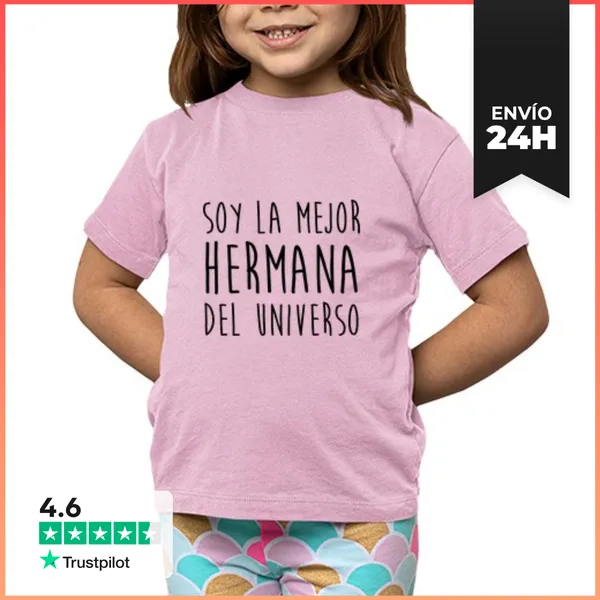 Camiseta Clásica Para Niños Camiseta : Hermano - Hermana