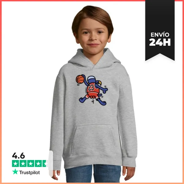 Sudadera Para Niños Con Capucha TXIKAGO BULL LaTostadora