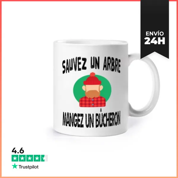 Taza Salvar Un Árbol LaTostadora
