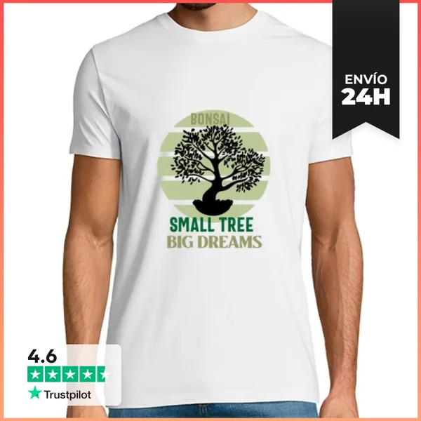 Camiseta Hombre Clásica Bonsái LaTostadora