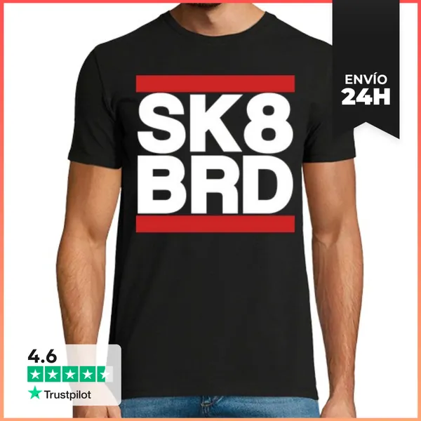 Camiseta Hombre Clásica SKATEBOARD LaTostadora