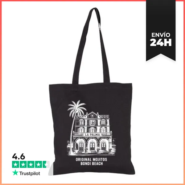 Bolsa De Tela LA PALMA ORIGINAL MOJITOS BONDI BEACH LaTostadora