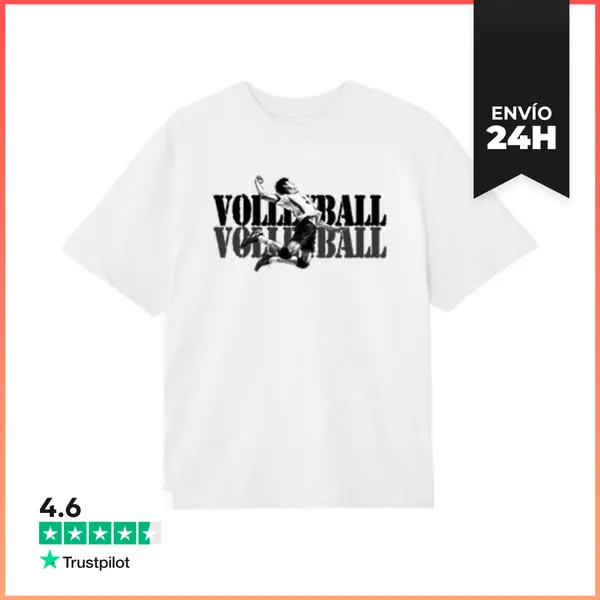 Camiseta Oversize Diseño 4671265, Volleyball LaTostadora
