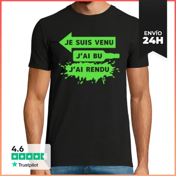 Camiseta Hombre Clásica Le Di La Espalda! LaTostadora